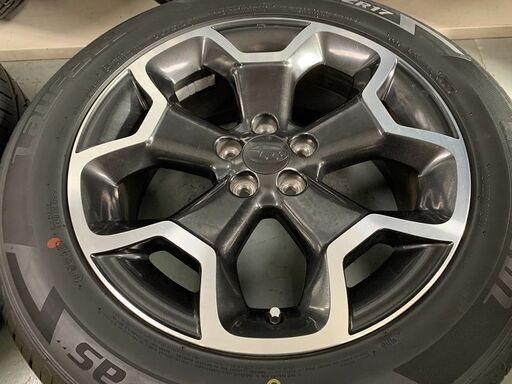 売約済み　スバル　XV純正　　225/55R17　フォレスター　安心のエアー＆バランス調整済み　GPE　GP7　SH5　SH9　SHJ