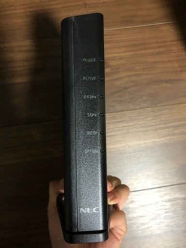 【中古品】NEC 無線LANルーター PA-WX5400HP【初期化必須】