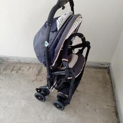 combi ベビーカー メチャカル オート4キャス エッグショックの画像