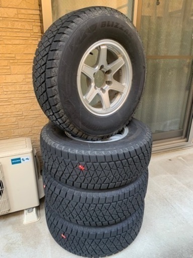 4本　265/70/16 スタッドレスホイールセット　2017年