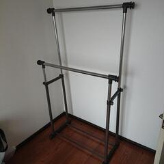 3月20日まで!伸縮性ハンガーラック