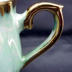 ☆Pearl china カップ&ソーサー 8客セット ティーカップ コーヒーカップ パールチャイナ 金彩 食器 札幌 北20条店の画像