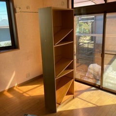 木目カラーボックス　無料