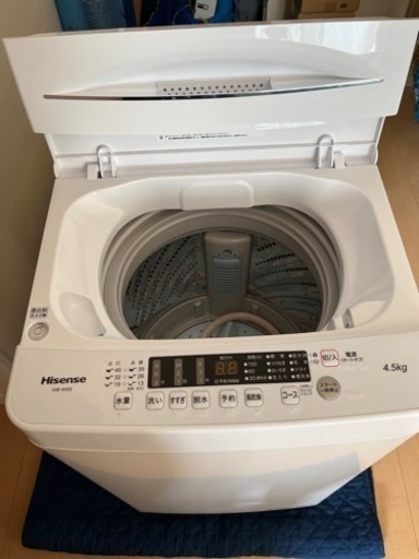 4.5kg洗濯機　3ヶ月ほどしか使用してません。