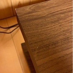 【引取り決定しました】テレビボード　ロー　ウォルナット　木目調の画像