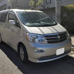 アルファード 車検残りあり、走行距離が極めて少ない