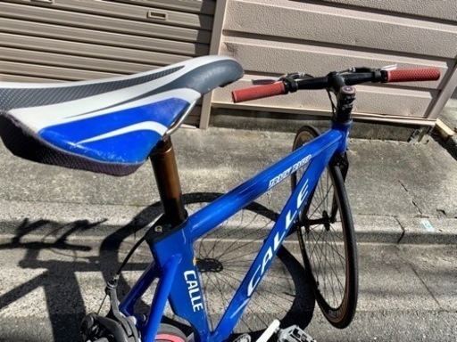 CALLE TRACK RAGER single gear fixie ピストバイク ブルー (デビン