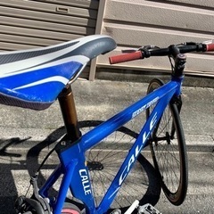 CALLE TRACK RAGER single gear fixie ピストバイク ブルーの画像