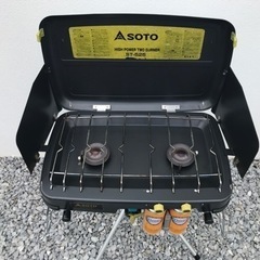 soto ツーバーナー7点セットの画像