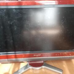 SHARP AQUOS 20V型テレビ 動作品