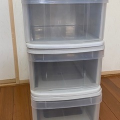 【引渡済】アイリスオーヤマチェスト　SSSサイズ　衣装ケース