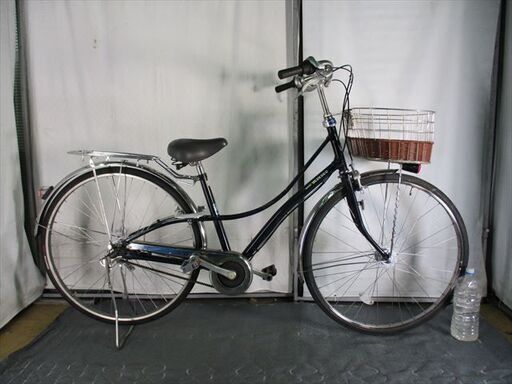 C559　限定特価　整備済み★ブリヂストン　ロココロイヤル　ベルトドライブ★ 中古自転車 【27インチ 】 ネイビー(*^▽^*)