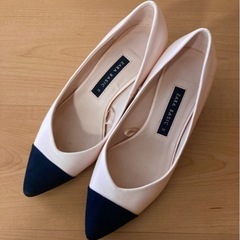 ZARA  パンプス　うすピンク