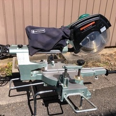 美品　HITACHI 日立 スライド丸ノコ C12FS 電動工具...