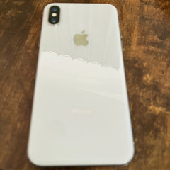 iPhoneX 本体 シルバー iPhone
