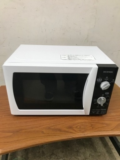 取引場所　南観音　N 2302-890 アイリスオーヤマ　電子レンジ　2017年製　IMB-T171-6 動作確認済み　汚れ　キズあり　土台のゴムが一つないです。
