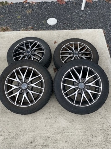 14インチアルミホイール タイヤ 4本セット まだまだ溝アリ