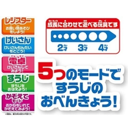 新品未開封品 おさつスイスイ！ セルフでピピッ♪ アンパンマンレジスター