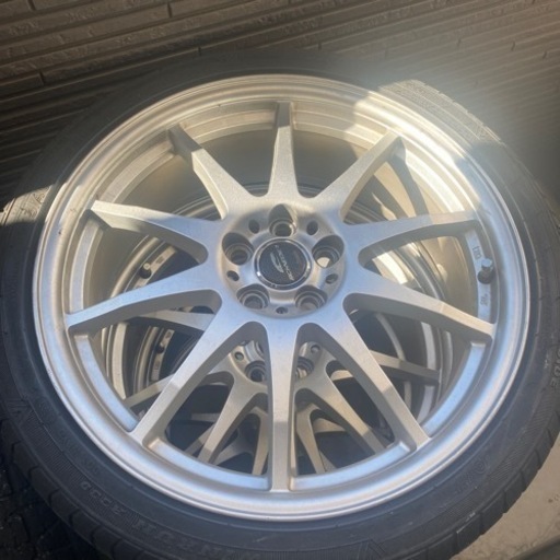 ラジアルタイヤ  格安 5穴  18インチ