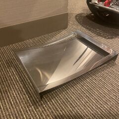 定価3万 PRIMARIO ステンレス製書類トレイ 秋田道夫作の画像