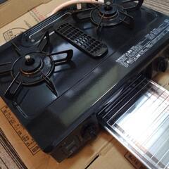 決まりました【値下げ】美品・リンナイガステーブルRTE564BK...