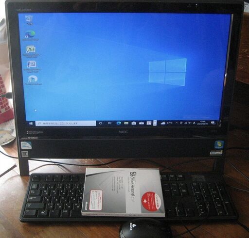NEC(型式VN370/C)一体型ディスクトップＰＣ 20インチ