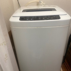 中古　haier洗濯機