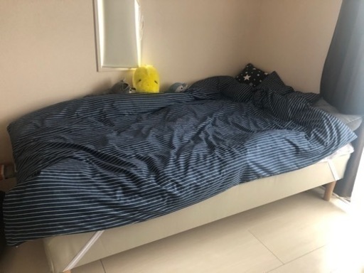 IKEA セミダブル脚付きマットレス お譲り先決まりました