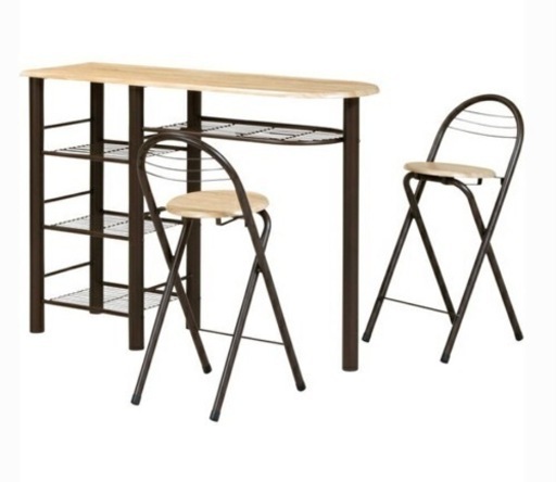 ハイカウンター×チェア2脚