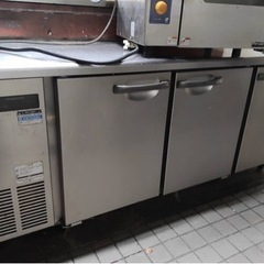 <譲渡決定>無料！ホシザキ業務用冷蔵コールドテーブル(故障品)