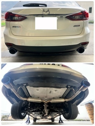 柿本マフラー　アテンザワゴン