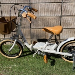 14インチいきなり自転車⭐︎★プレミアムホワイト(2020年12...