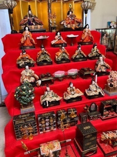 7段雛　昭和35年ものです