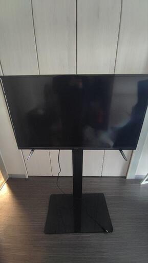 2021年製 40型液晶テレビ テレビスタンド付き