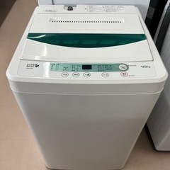 美原店　洗濯機　4.5kg ヤマダ電機　2016年製　YWM-T45A1