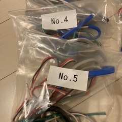 【期間限定】第一種電気工事士 技能試験ケーブル（一度使用済み） ×２セットの画像