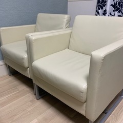 ソファ4人掛け&テーブルセット＊ナチュラル色【3/5.12.19引取り限定】の画像