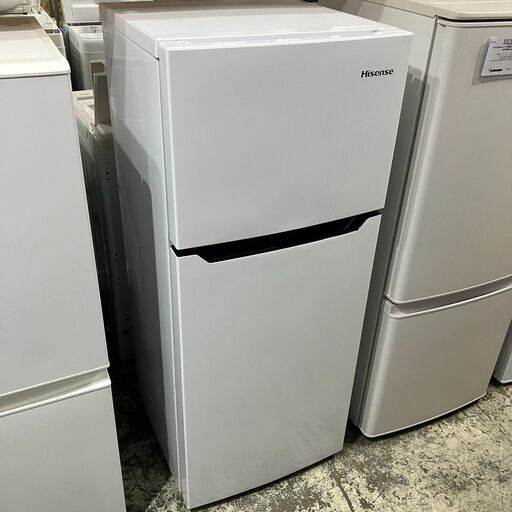 Hisense 2ドア冷凍冷蔵庫 HR-B1201 120L 2019年年製●E022W002