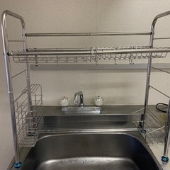 シンク上水切りラック【27日(月)15時まで】