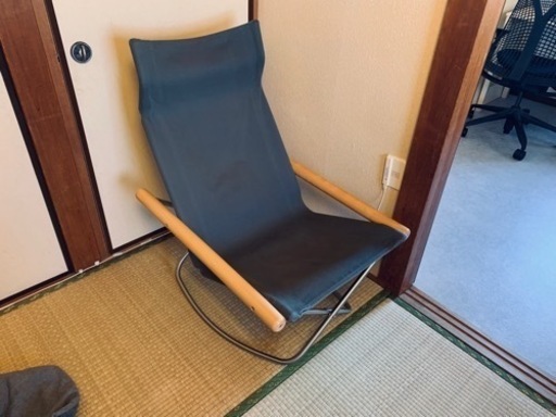 ニーチェアX ロッキング ナチュラルグレー