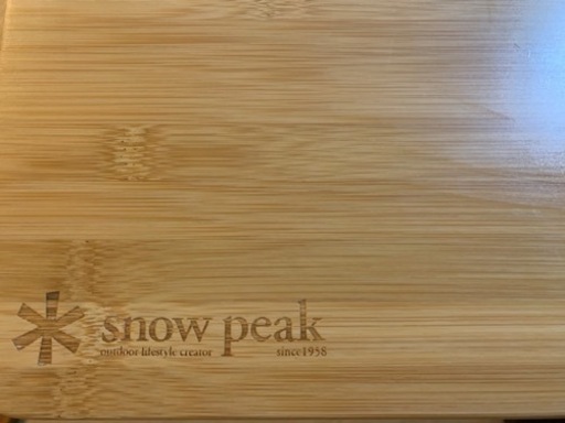 snow peak ワンアクションテーブル竹