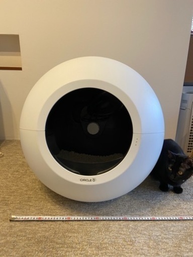 猫 自動トイレ 自動猫トイレ　中古　CIRCLE ０
