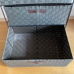 布製収納チェスト　ファブリックチェストの画像