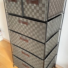 布製収納チェスト　ファブリックチェストの画像