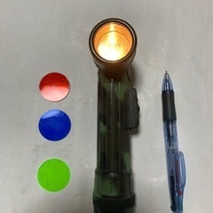 ミリタリースタイル懐中電灯の画像