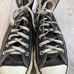 90s コンバース　黒101/2 ハイカットビンテージの画像