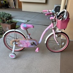 ディズニー 子供自転車 18インチ