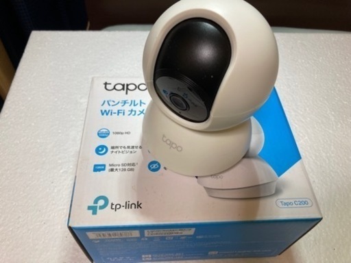tapo パンチルト ネットワーク Wi-Fi カメラ