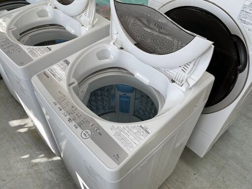 配送設置込み!東芝5.0K洗濯機　2021年製　分解クリーニング済み！！