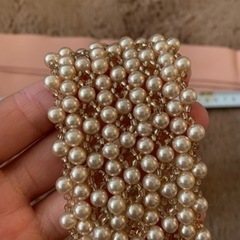 リボン、ビーズベルトもらってください！（未使用）の画像